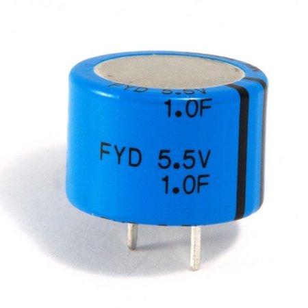 KEMET ELECTRONICS Electric Double Layer Capacitor, 5.5V, 80% +Tol, 20% -Tol, 47000Uf FYL0H473ZF